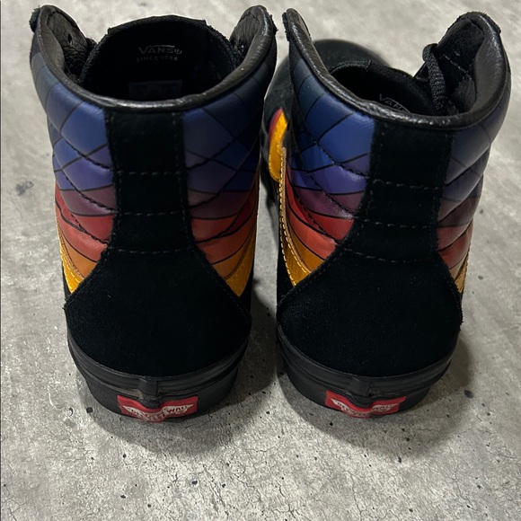 VANS Sk8-Hi Refract Black + Multicolor Skate Sneakers Men’s 4.5 Women’s 6 - Picture 6 of 10